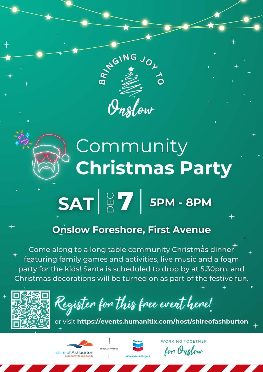 Onslow - Community Christmas Party