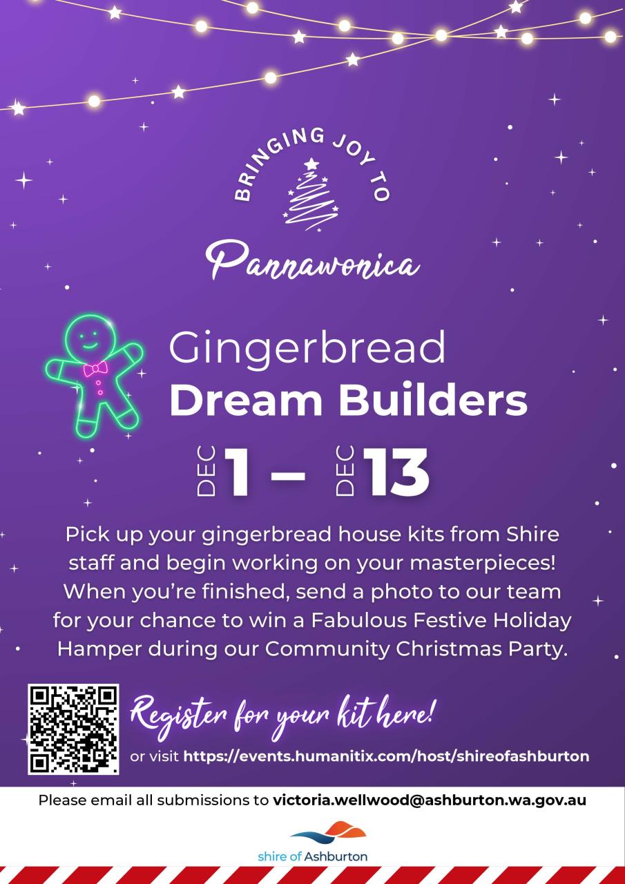 Pannawonica - Gingerbread Dream Builders