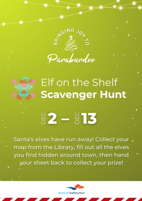 Elf on the Shelf Scavenger Hunt